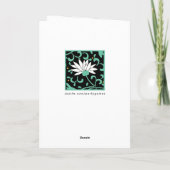 Teen Girl Abschluss Card Karte (Rückseite)