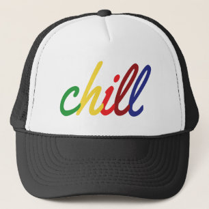 Teen Girl Chill Retro Colors Truckerkappe
