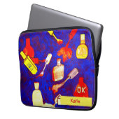 Teen Girls Nail Wellness-Center Laptopschutzhülle (Vorderseite Links)