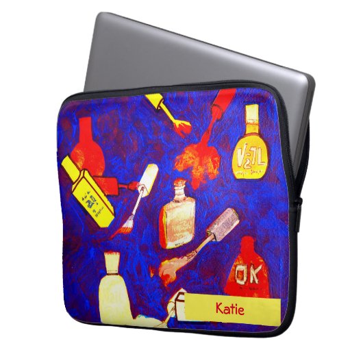 Teen Girls Nail Wellness-Center Laptopschutzhülle (Vorderseite Links)