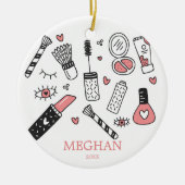 Teen Makeup Weihnachtsschmuck (Vorne)