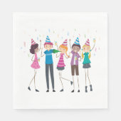 Teen Party Napkins Serviette (Vorderseite)