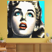 Teen Romance Leinwanddruck (Insitu (Wohnzimmer))