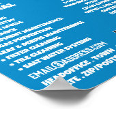 Teen Swimmer Portrait, Schwimmbad Reinigung Poster (Ecke)