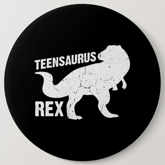 Teen Teensaurus Rex Dinosaur Paleontologe Dino L Button (Vorderseite)