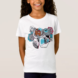 Teen Titans Go!   Arsenal-Grafik von Cyborg T-Shirt