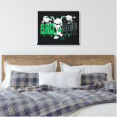 Teen Titans Go! | "Bad Boy" Robin, Cyborg, & BB Leinwanddruck (Insitu (Schlafzimmer))