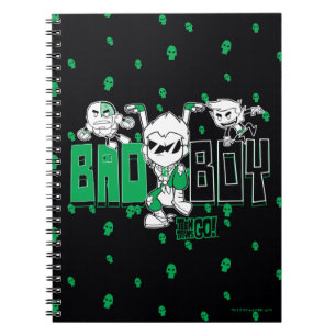 Teen Titans Go!   "Bad Boy" Robin, Cyborg und BB Notizblock