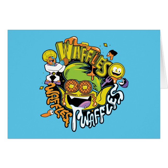 Teen Titans Go! | Beast Boy Waffels (Vorderseite (Horizontal))
