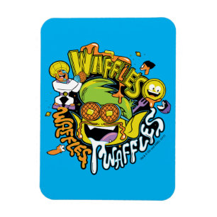 Teen Titans Go!   Beast Boy Waffels Magnet