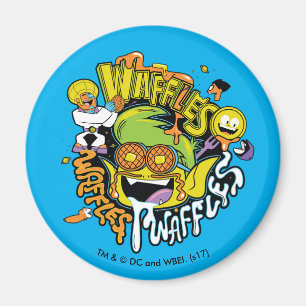 Teen Titans Go!   Beast Boy Waffels Magnet