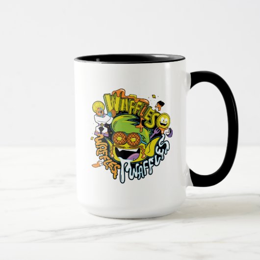 Teen Titans Go! | Beast Boy Waffels Tasse (Rechts)