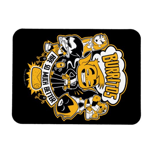 Teen Titans Go! | Bestie Boy "Burritos are better" Magnet (Horizontal)