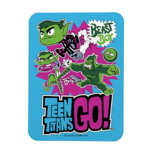 Teen Titans Go!   Bestie Boy Shapeshifts Magnet