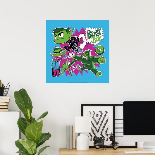 Teen Titans Go! | Bestie Boy Shapeshifts Poster (Heimbüro)
