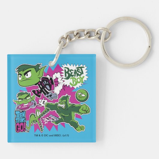 Teen Titans Go! | Bestie Boy Shapeshifts Schlüsselanhänger (Rückseite)