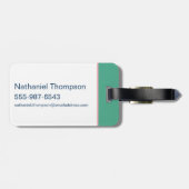 Teen Titans Go! Bestie Boy "Truth Justice Burrito" Gepäckanhänger (Rückseite horizontal)