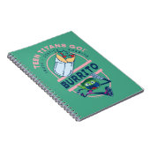 Teen Titans Go! Bestie Boy "Truth Justice Burrito" Notizblock (Rechte Seite)