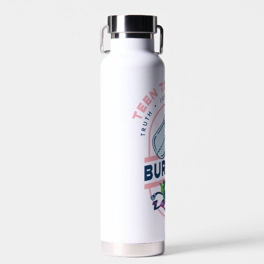 Teen Titans Go! Bestie Boy "Truth Justice Burrito" Trinkflasche (Vorne)