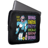 Teen Titans Go! | Cyborg Burger Rap Laptopschutzhülle (Vorne Rechts)