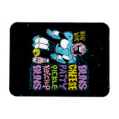 Teen Titans Go! | Cyborg Burger Rap Magnet (Horizontal)