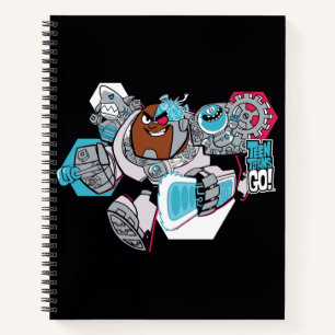 Teen Titans Go! Cyborg's Arsenal Graphic Notizblock