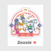 Teen Titans Go! Gehen Aufkleber (Blatt)