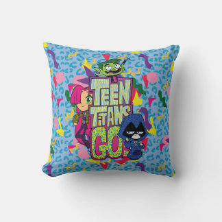 Teen Titans Go! | "Girls Girls" Logo für Tierwerbu Kissen