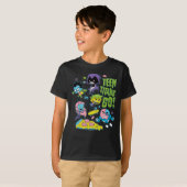 Teen Titans Go! | Gnarly 90's Pizza Graphic T-Shirt (Vorne ganz)