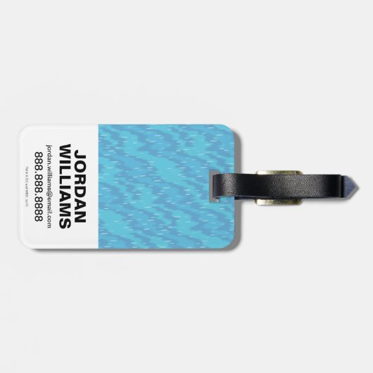 Teen Titans Go! | Logo Gepäckanhänger (Rückseite horizontal)