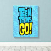 Teen Titans Go! | Logo Leinwanddruck (Insitu (Holzboden))