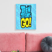 Teen Titans Go! | Logo Leinwanddruck (Insitu (Wohnzimmer))