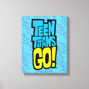 Teen Titans Go! Logo Leinwanddruck
