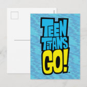 Teen Titans Go! | Logo Postkarte (Vorne/Hinten)