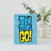 Teen Titans Go! | Logo Postkarte (Stehend Vorderseite)