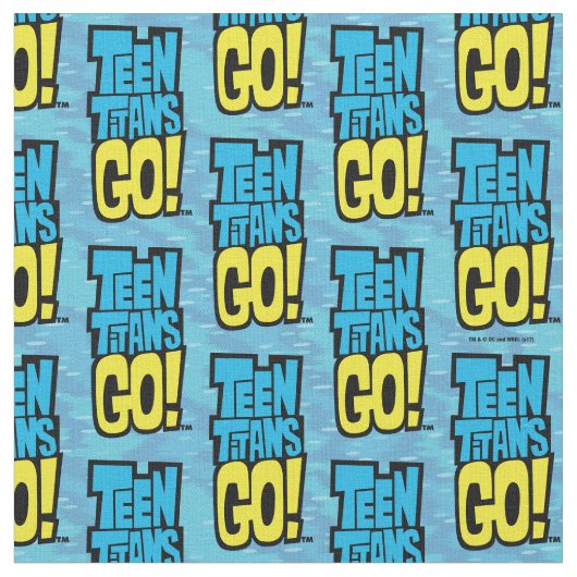 Teen Titans Go! | Logo Stoff (Nahaufnahme)