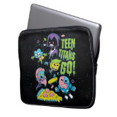 Teen Titans Go! | Pizza Graphic der frühen 90er Ja Laptopschutzhülle (Vorderseite Links)