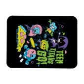 Teen Titans Go! | Pizza Graphic der frühen 90er Ja Magnet (Horizontal)