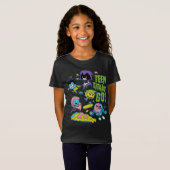 Teen Titans Go! | Pizza Graphic der frühen 90er Ja T-Shirt (Vorne ganz)