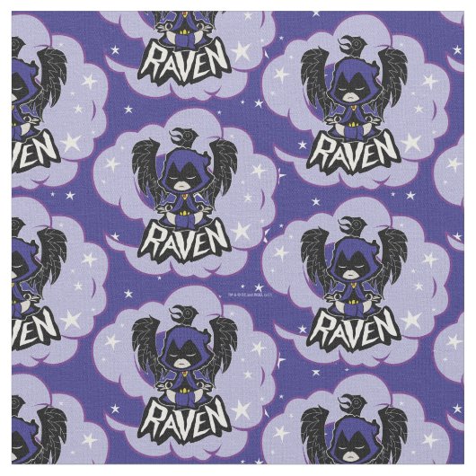 Teen Titans Go! | Raven Attack Stoff (Nahaufnahme)
