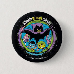 Teen Titans Go!   Raven ‚Azarath Metrion Zinthos‘ Button