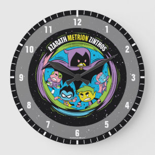 Teen Titans Go!   Raven ‚Azarath Metrion Zinthos‘ Große Wanduhr