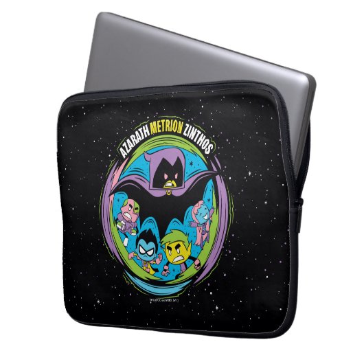 Teen Titans Go! | Raven ‚Azarath Metrion Zinthos‘ Laptopschutzhülle (Vorderseite Links)