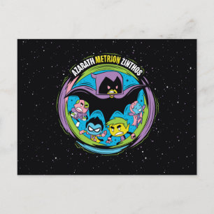 Teen Titans Go!   Raven ‚Azarath Metrion Zinthos‘ Postkarte