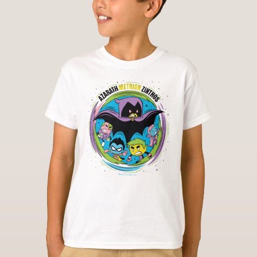 Teen Titans Go! | Raven ‚Azarath Metrion Zinthos‘ T-Shirt (Vorderseite)
