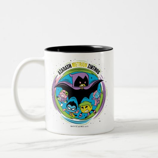 Teen Titans Go! | Raven ‚Azarath Metrion Zinthos‘ Zweifarbige Tasse (Links)