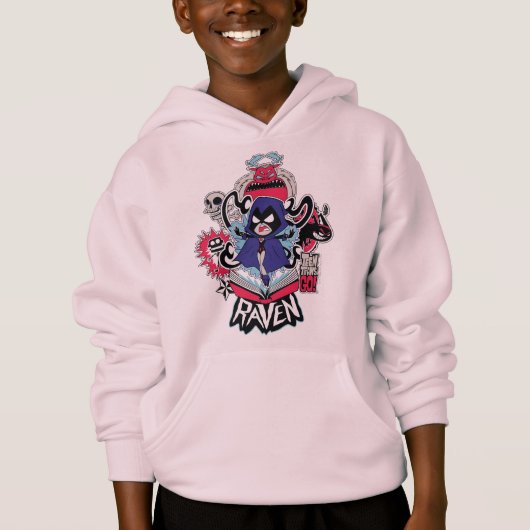 Teen Titans Go! | Raven Demonic Powers Graphic Hoodie (Vorderseite)