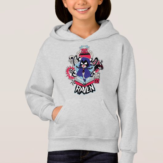 Teen Titans Go! | Raven Demonic Powers Graphic Hoodie (Vorderseite)