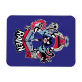 Teen Titans Go! | Raven Demonic Powers Graphic Magnet (Horizontal)