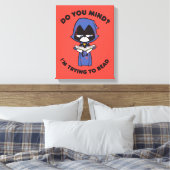 Teen Titans Go! | Raven "Ich versuche zu lesen" Leinwanddruck (Insitu (Schlafzimmer))